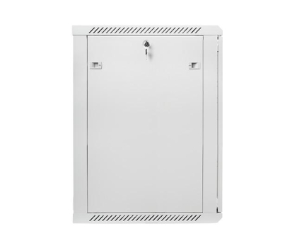 Szafa RACK Lanberg Wisząca 19" 18U 600x600mm jednosekcyjna (szara)